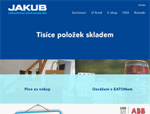 Tablet Screenshot of jakub.cz